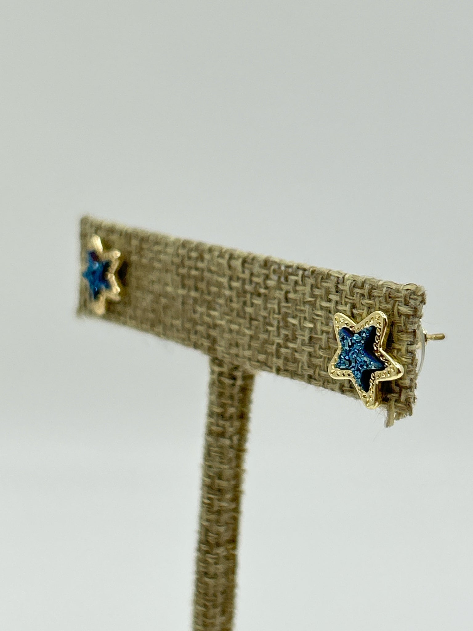 KENDRA SCOTT blue and gold Earrings