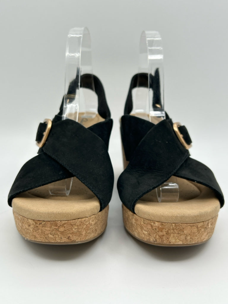 CLARKS COLLECTION Size 11 Black Women's Sandal