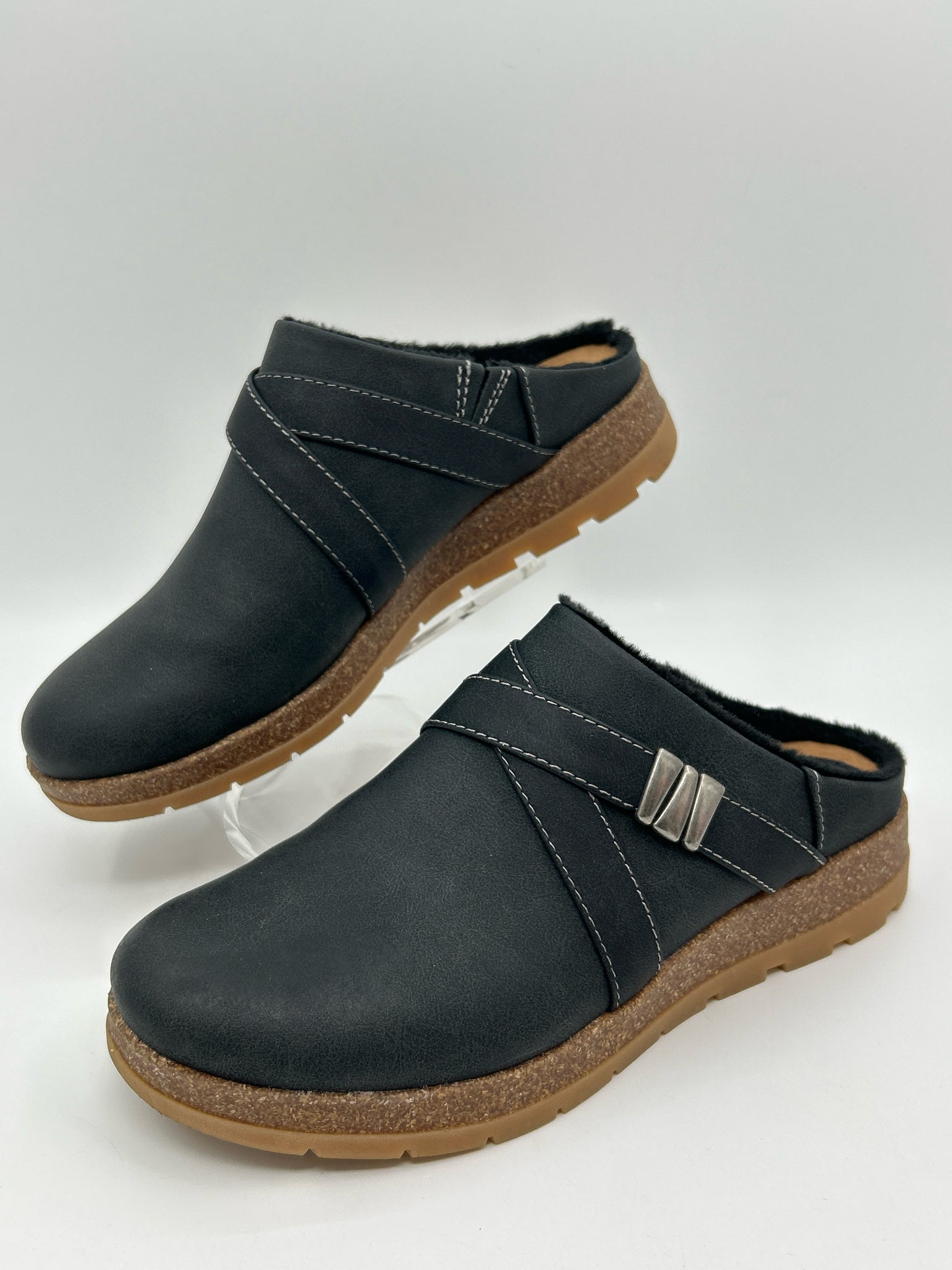 EUROSOFT Size 9 Black Women Shoes