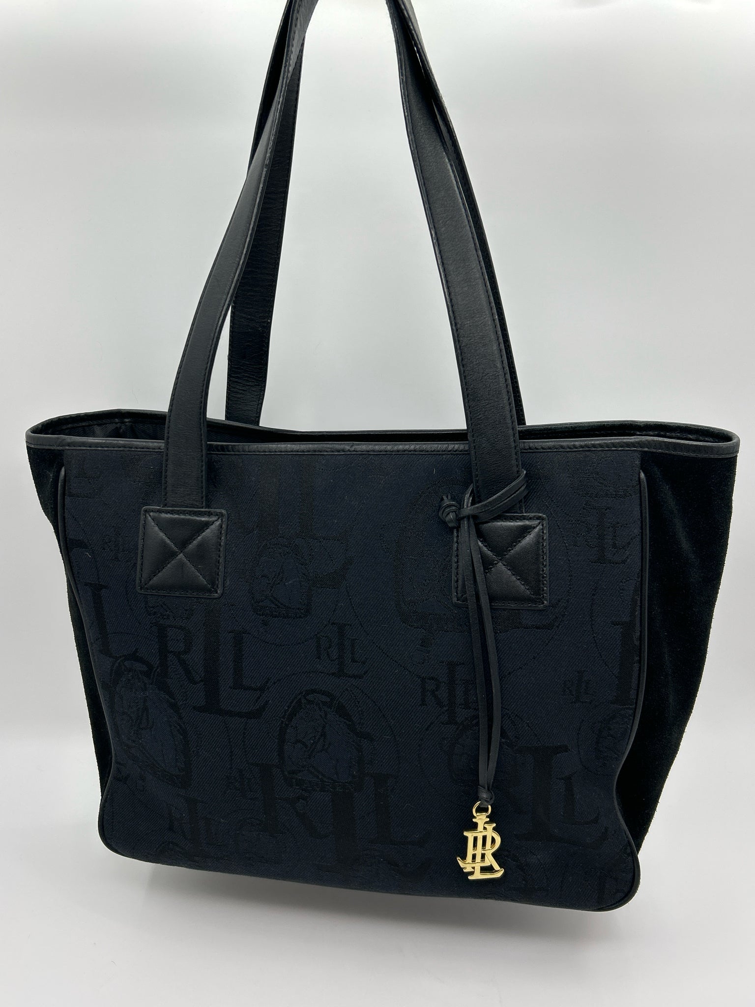 Lauren Ralph Lauren Black Women Tote