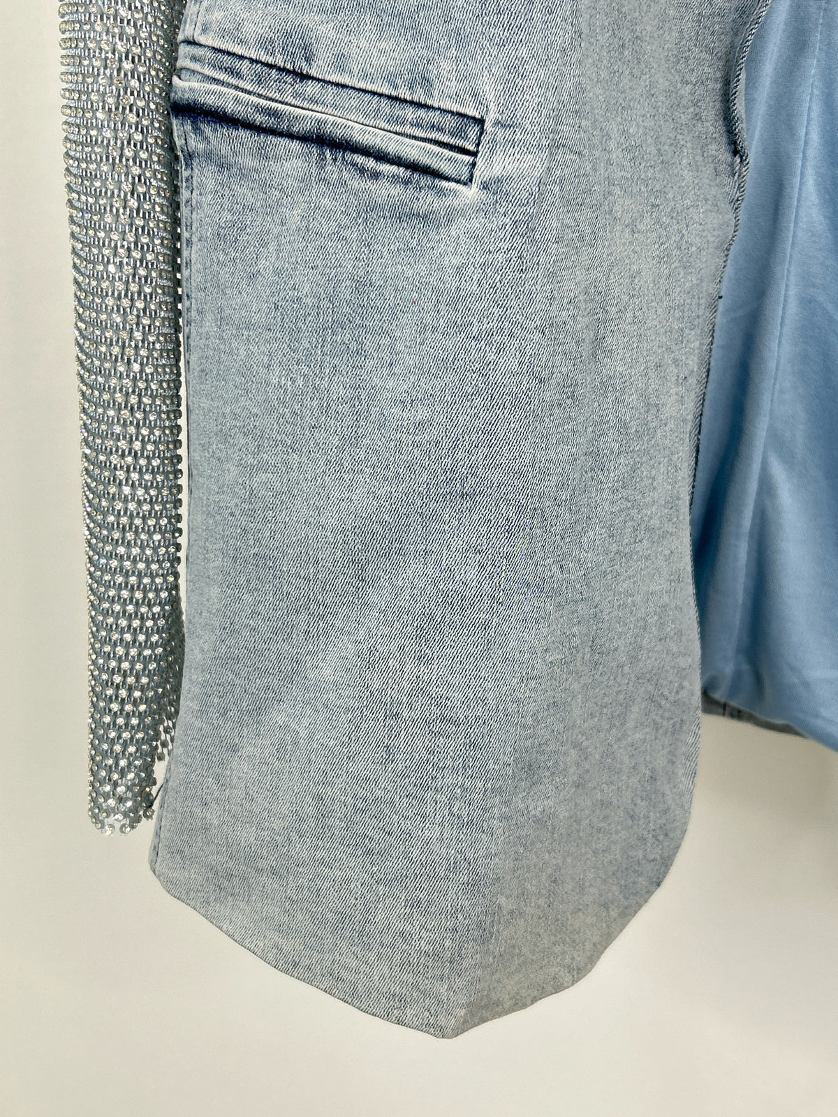 No 1 Los Angeles Size M BLUE DENIM Women Jacket