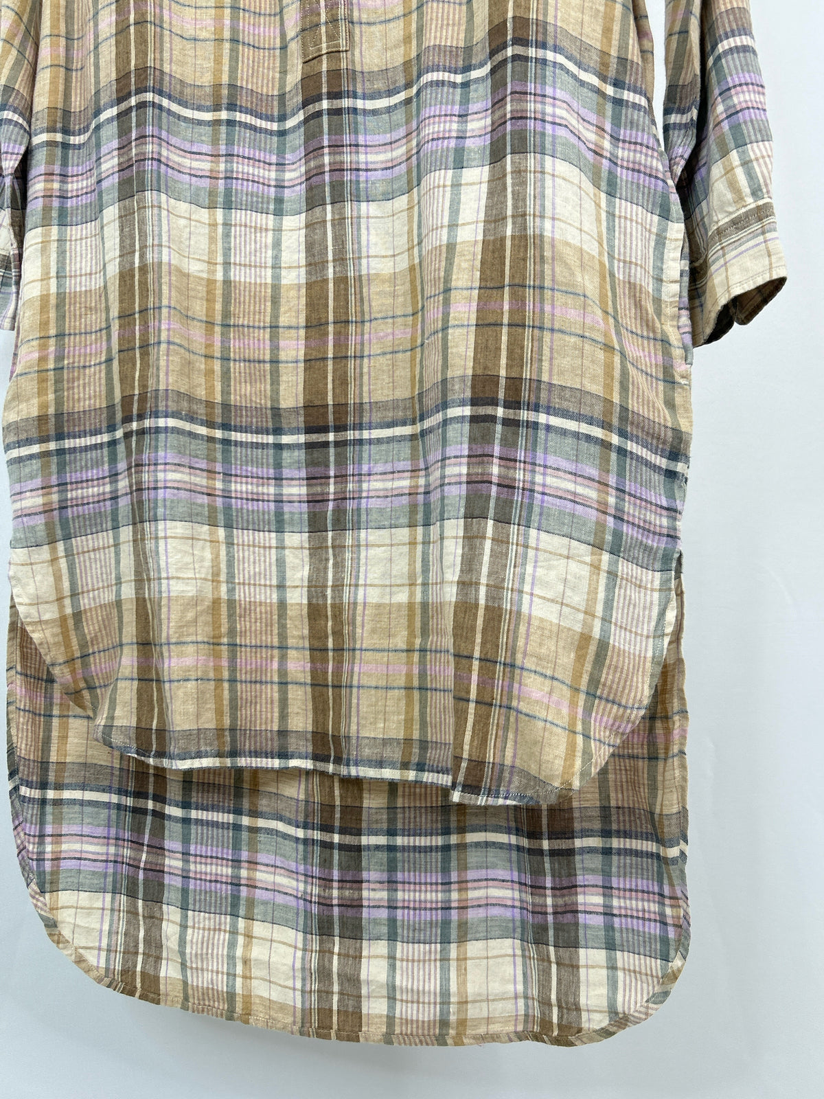 POLO Ralph Lauren Size 2 Brown Plaid Women Dress