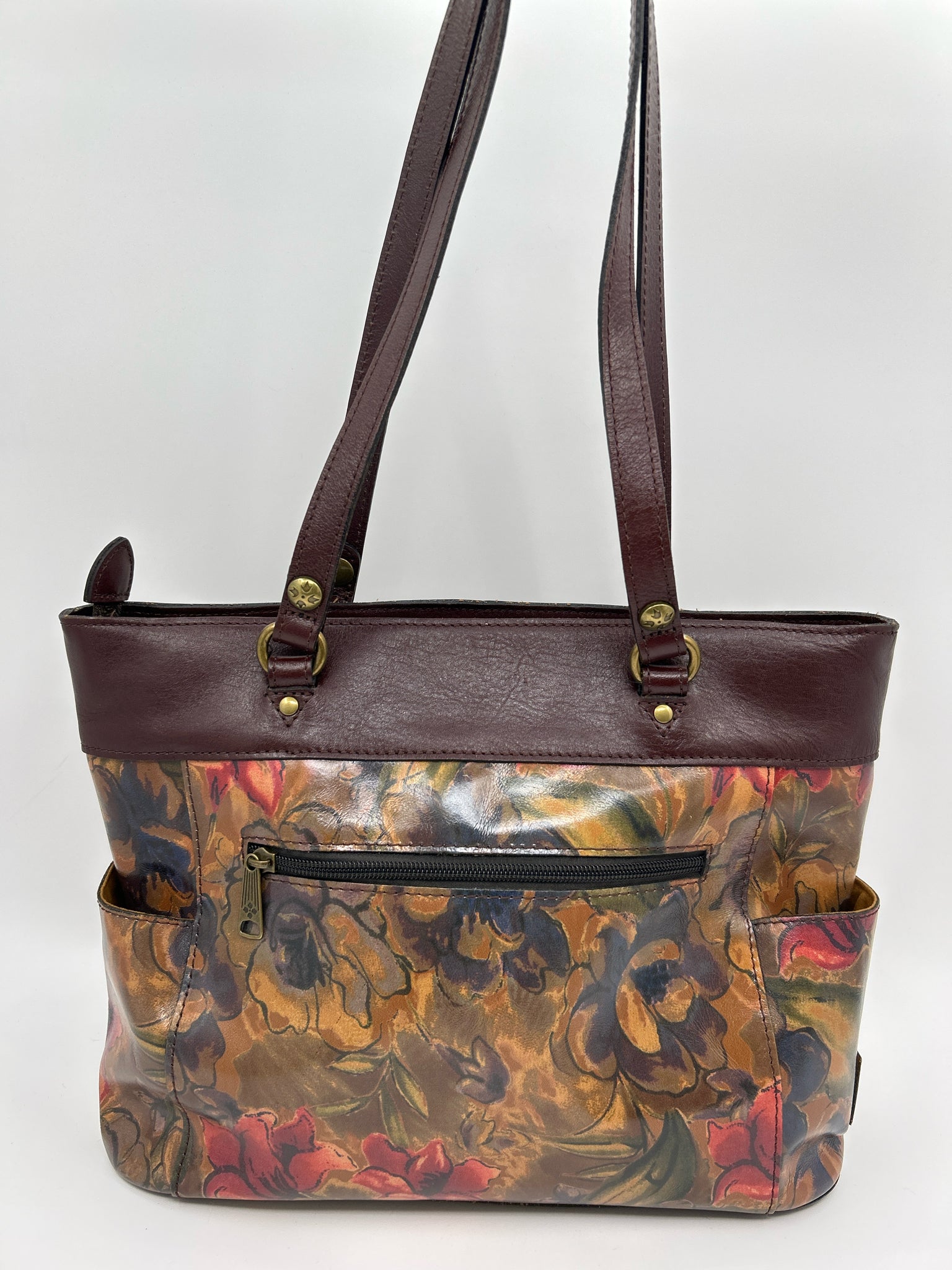 PATRICIA NASH Brown floral Women Tote