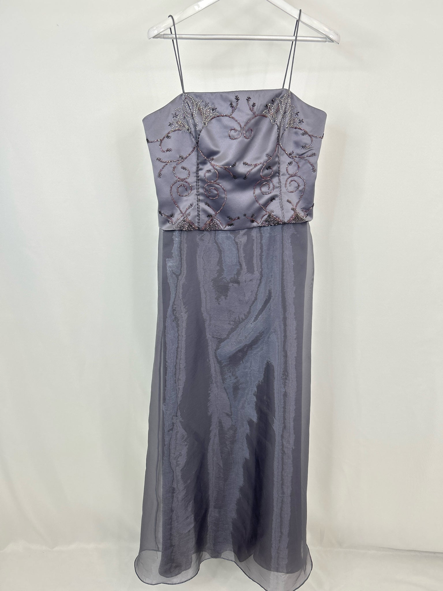 JS COLLECTIONS Size 14 Slate Women 2-Piece w/Dress NWT