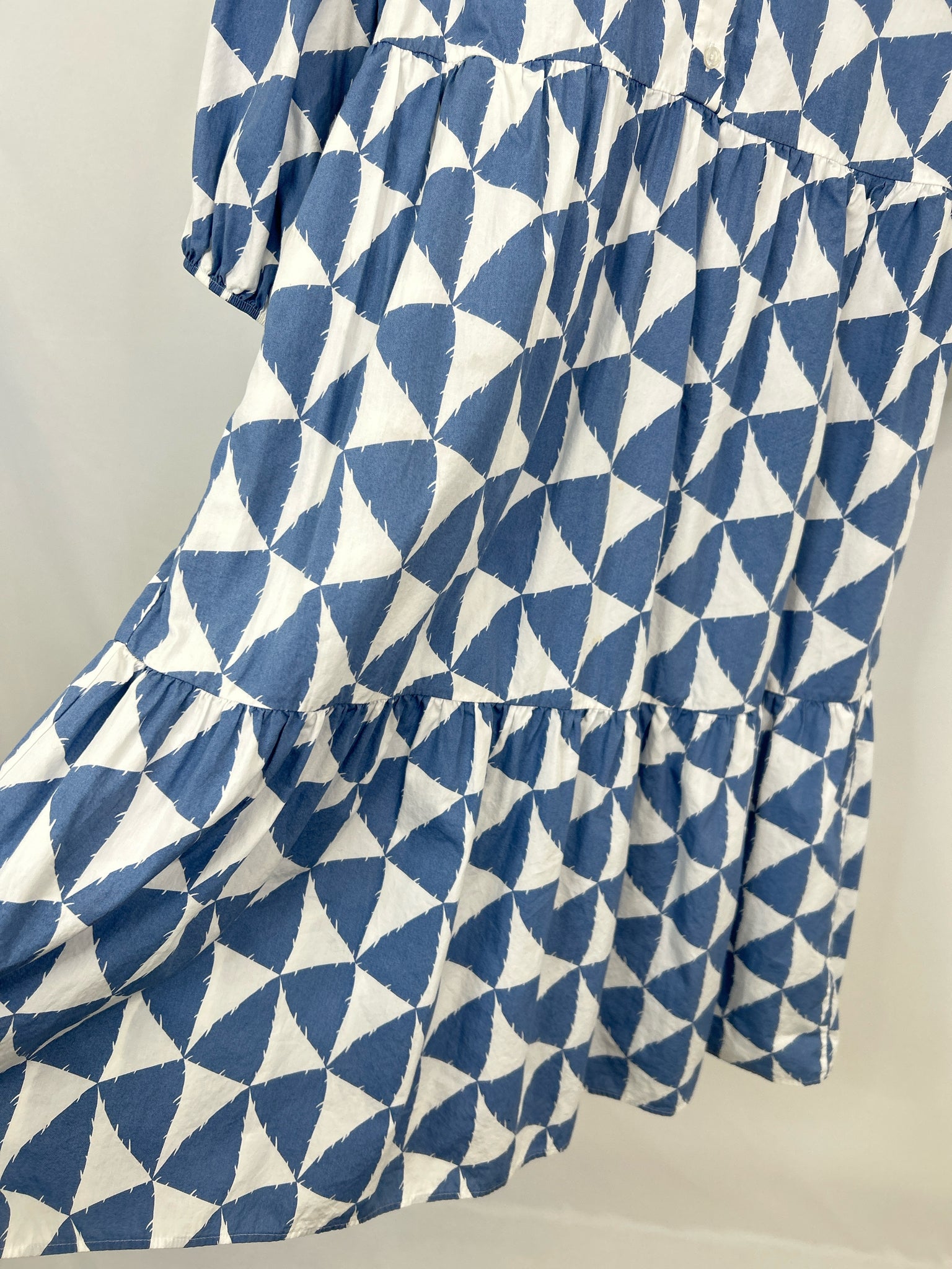 MAEVE Size M blue and white Women Dress