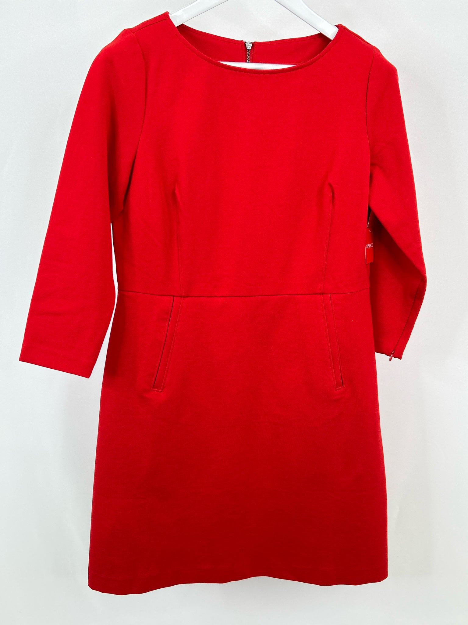 SPANX Size L Red Women Dress