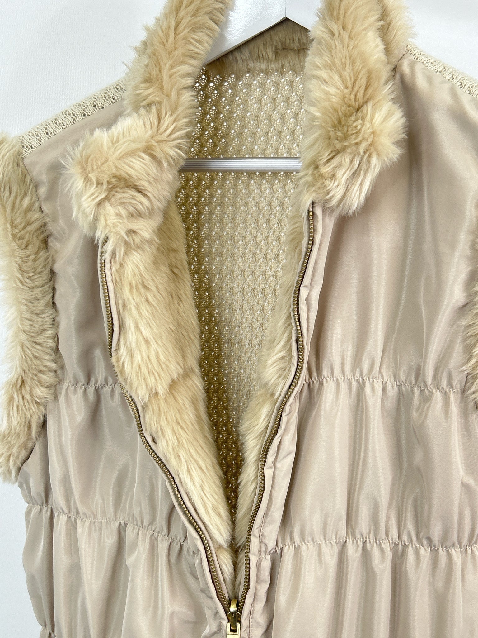 BAGATELLE Size L/XL Beige Women Vest