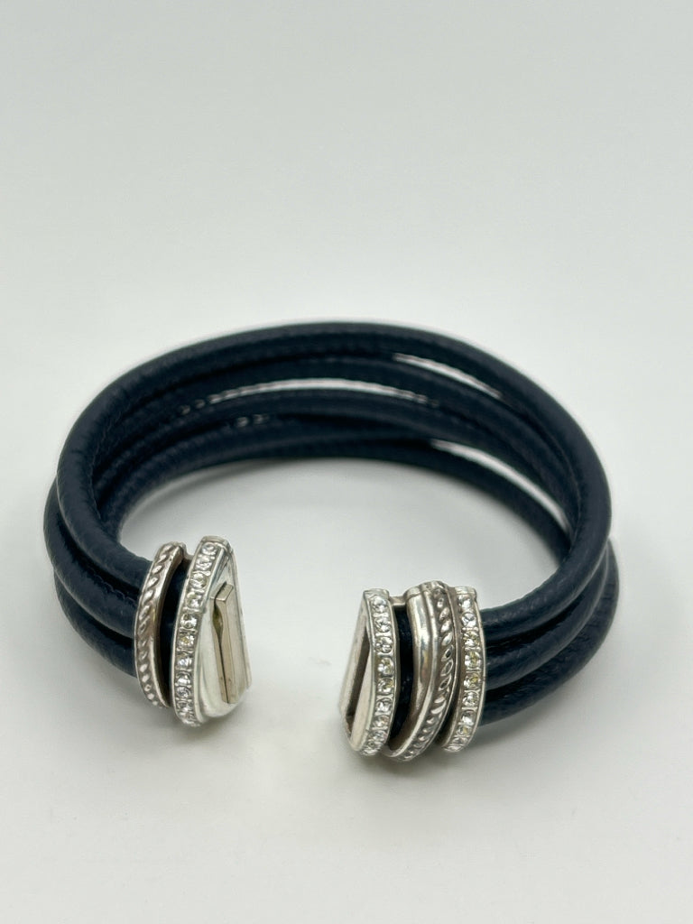 BRIGHTON NAVY AND SILVER Bracelet