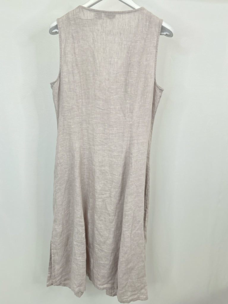 TAHARI Size 10 light grey Women's Dress