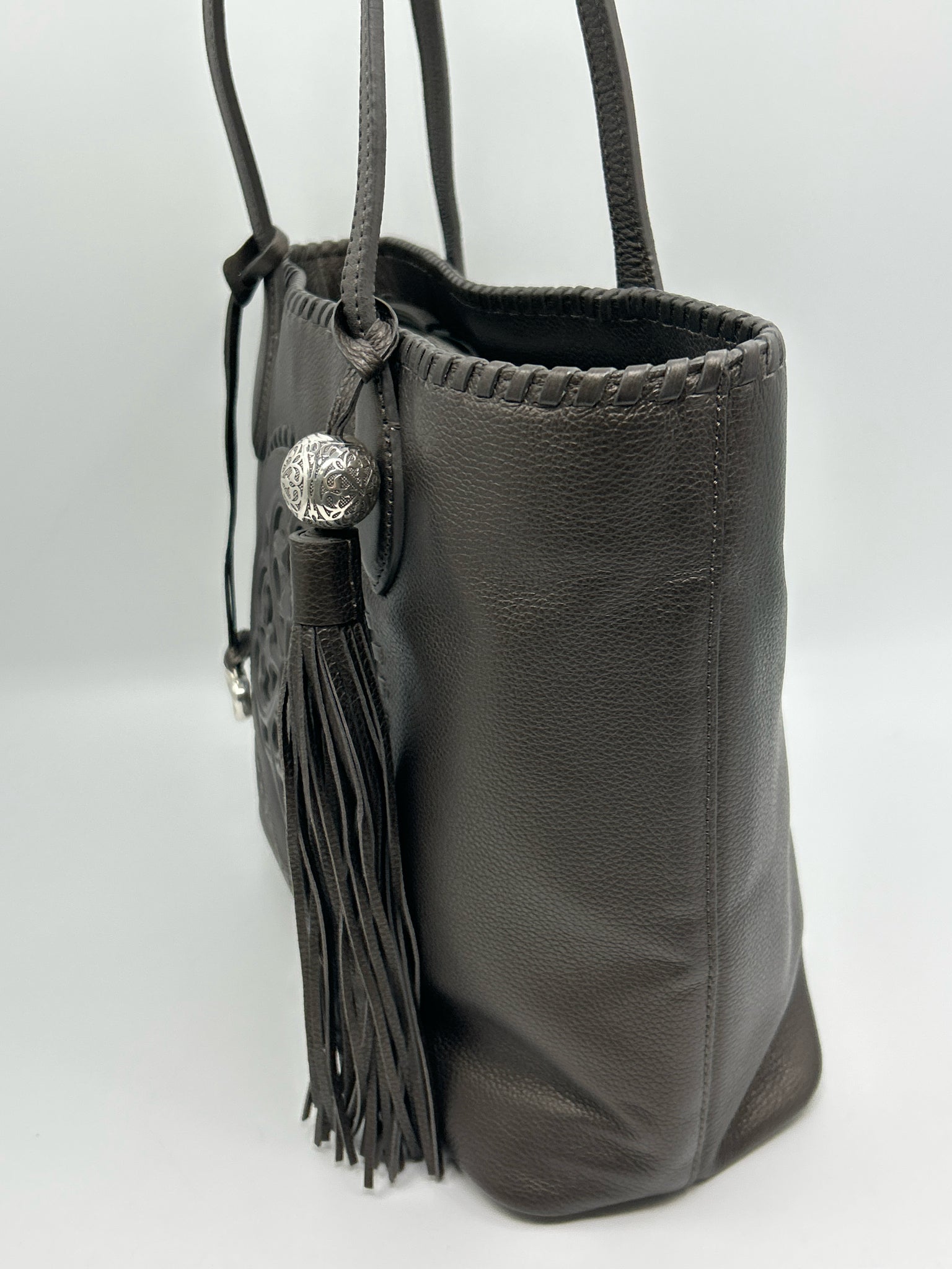 BRIGHTON Pewter Women Tote