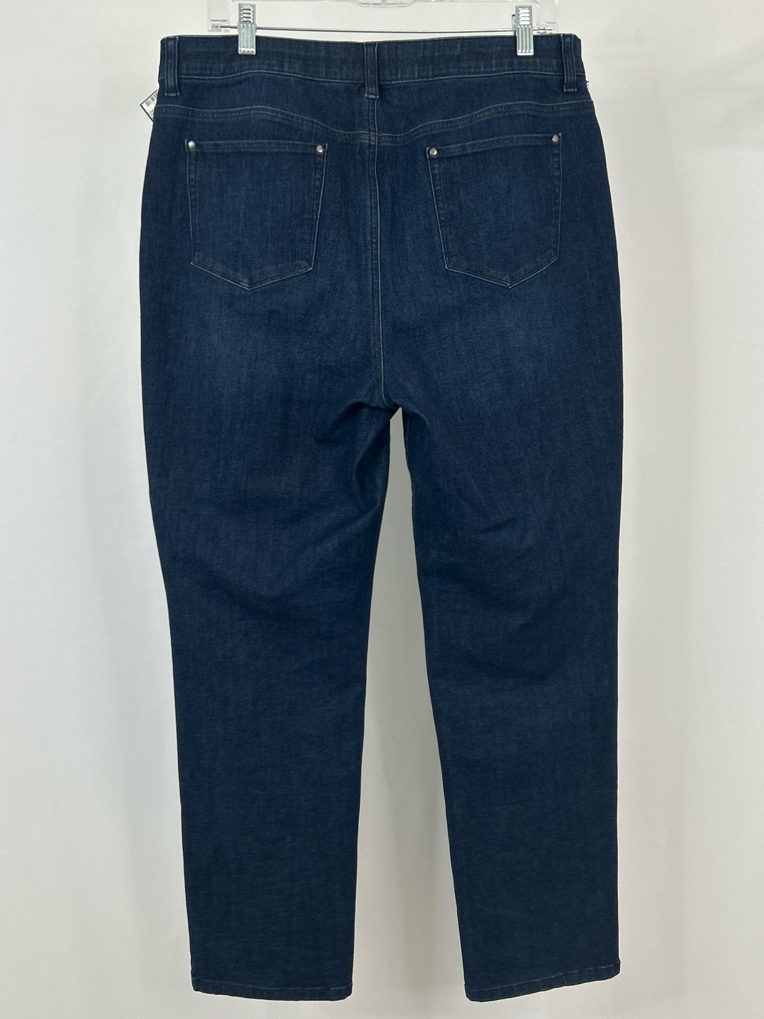 CHICO'S Size 14 DARK BLUE DENIM Women jeans