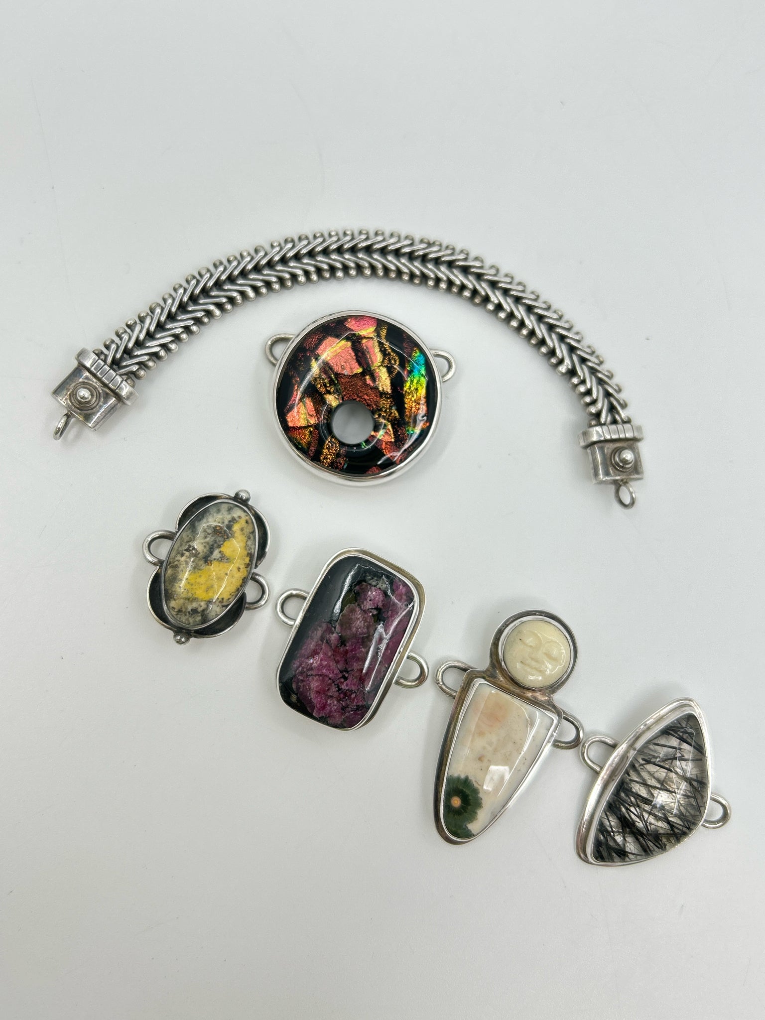 WASGO Sterling Silver Bracelet Set