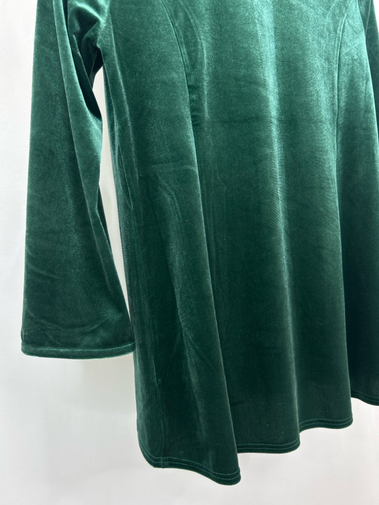 SOFT SURROUNDINGS Women Size M Green Shirt