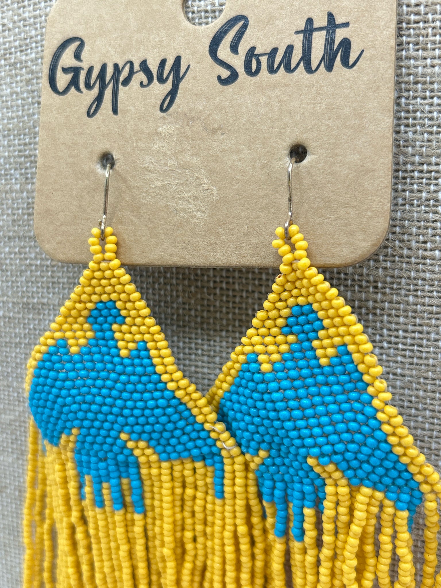 GYPSY SOUTH Gold & Turquoise Earrings