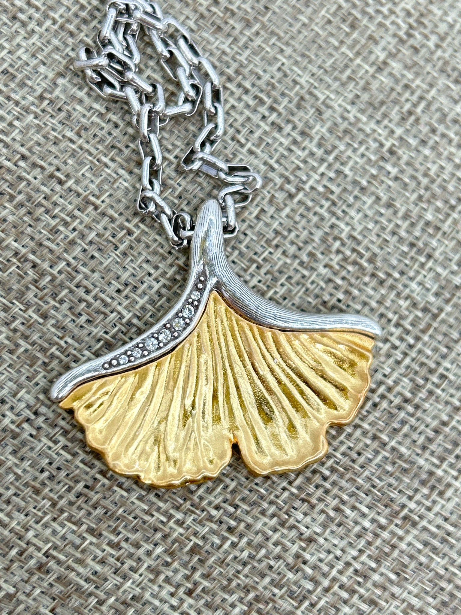BRIGHTON Silver and Gold Necklace