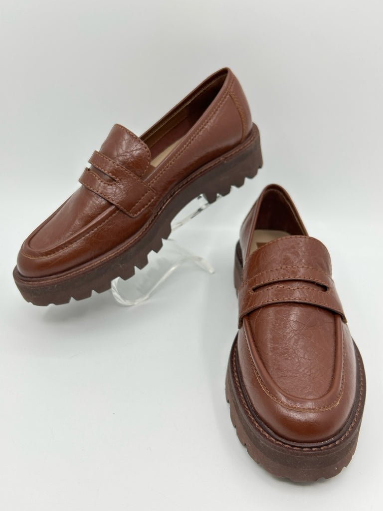 DOLCE VITA Size 7.5 Brown Women's Loafer