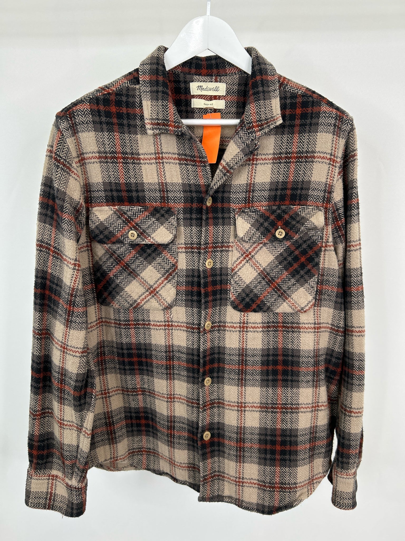 MADEWELL Size M Brown Print Women Jacket