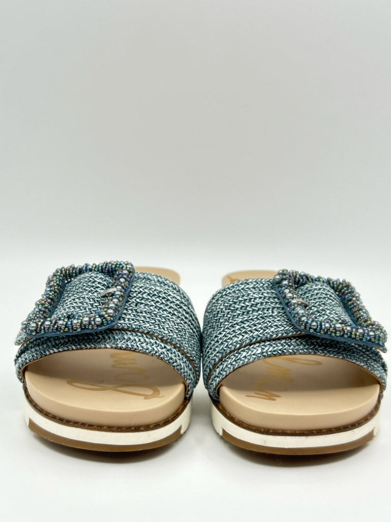 SAM EDELMAN Size 7M Blue Women's Sandal