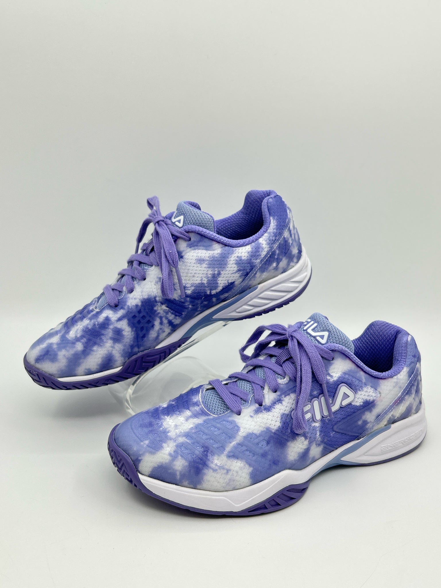 FILA Size 9 Purple Print Women Sneakers