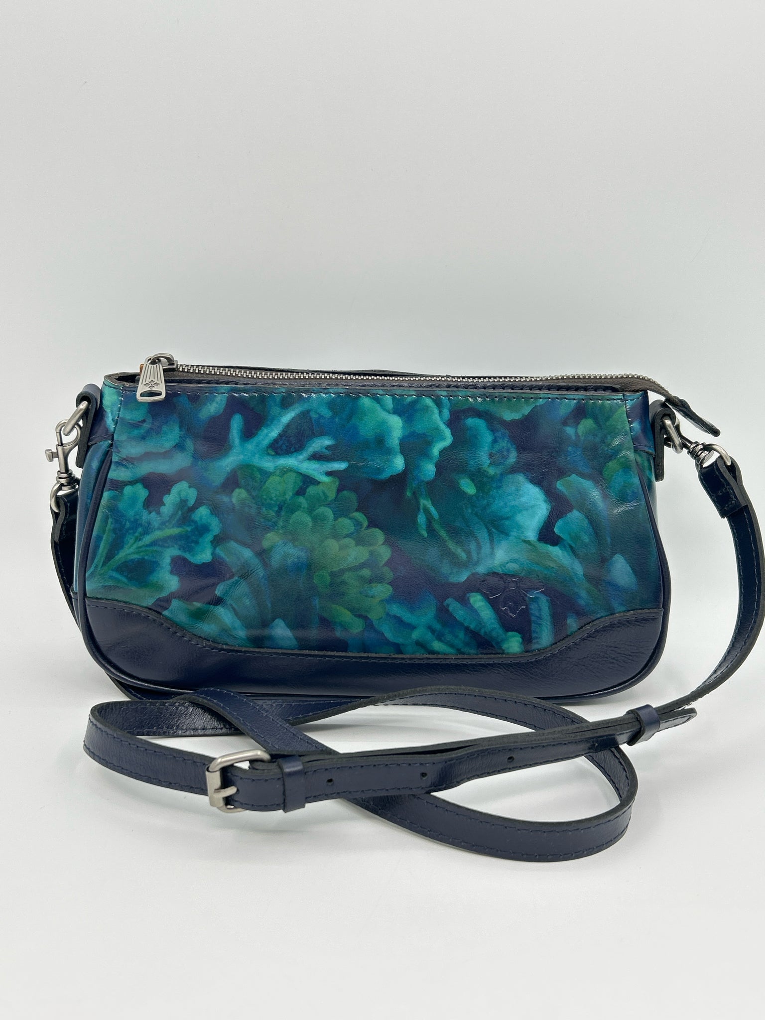 PATRICIA NASH Blue floral Women Purse