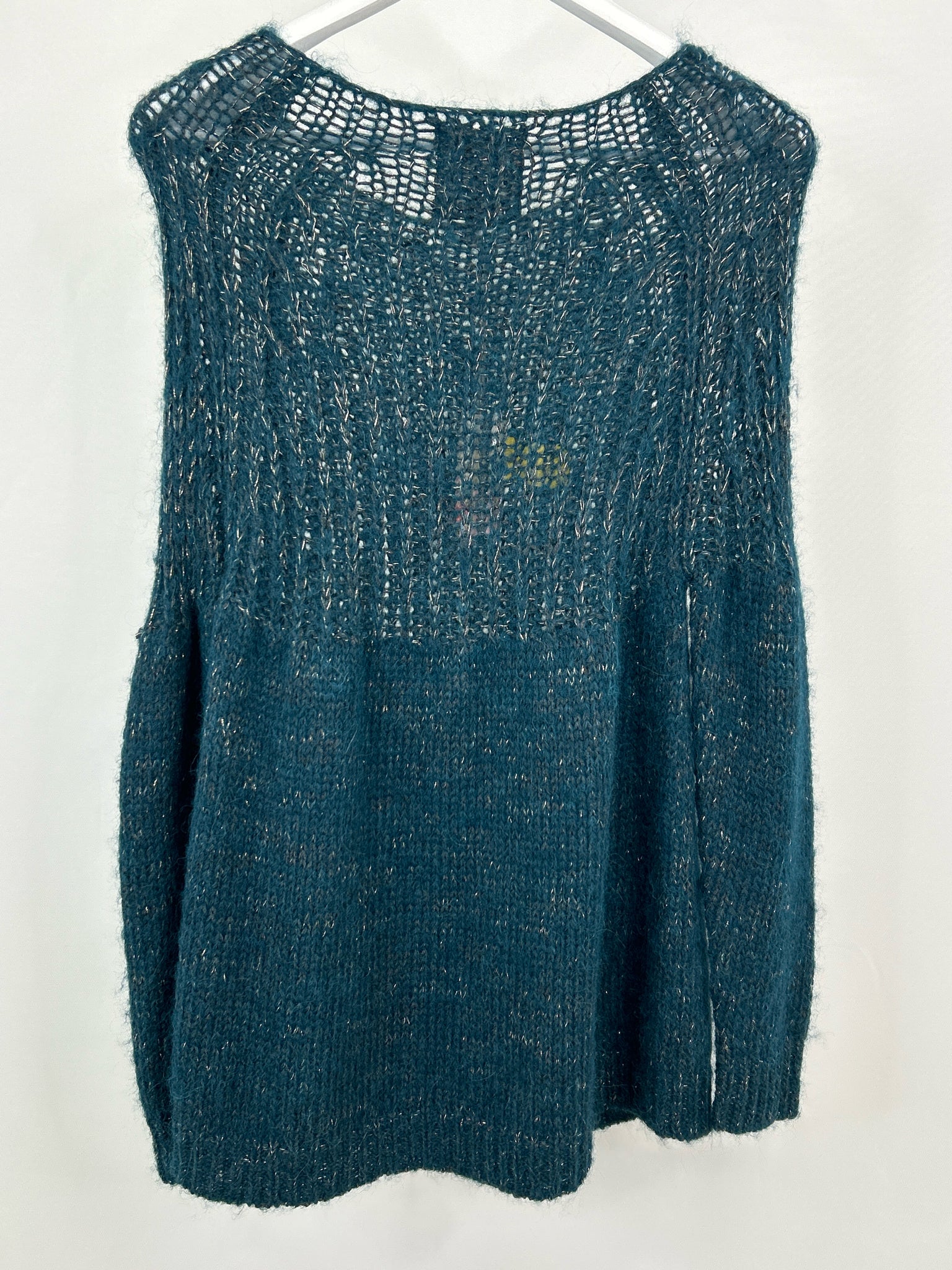 JOHNNY WAS Size S Teal Women Sweater NWT