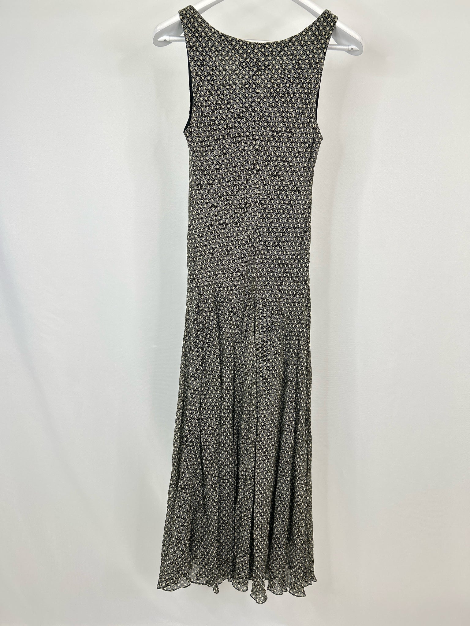 JONES NEW YORK Size 12 Black Print Women Dress