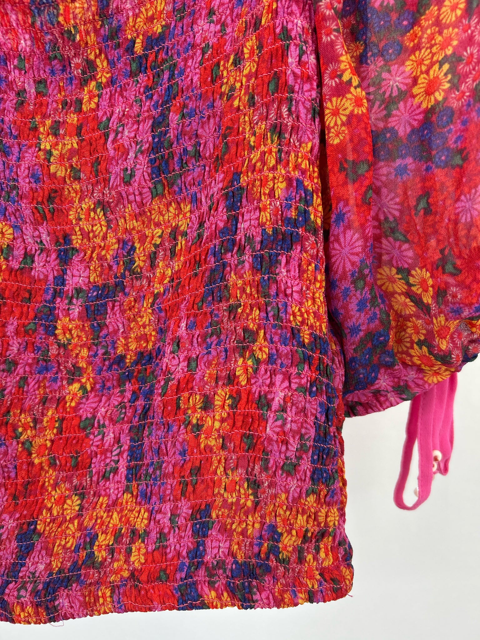 FREE PEOPLE Size XS Hot Pink Women Top