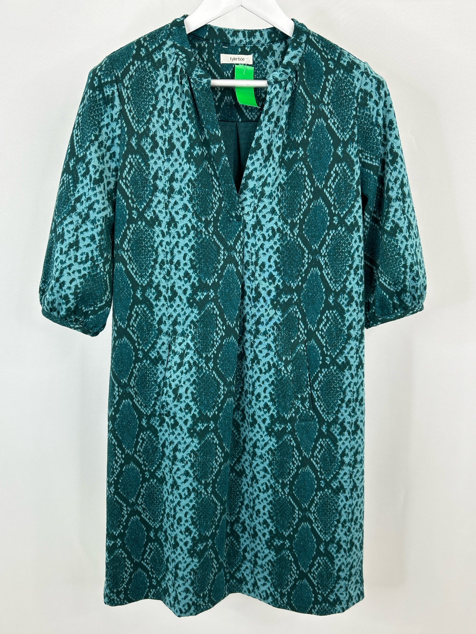 TYLER BOE Size S Teal and green Women's Dress