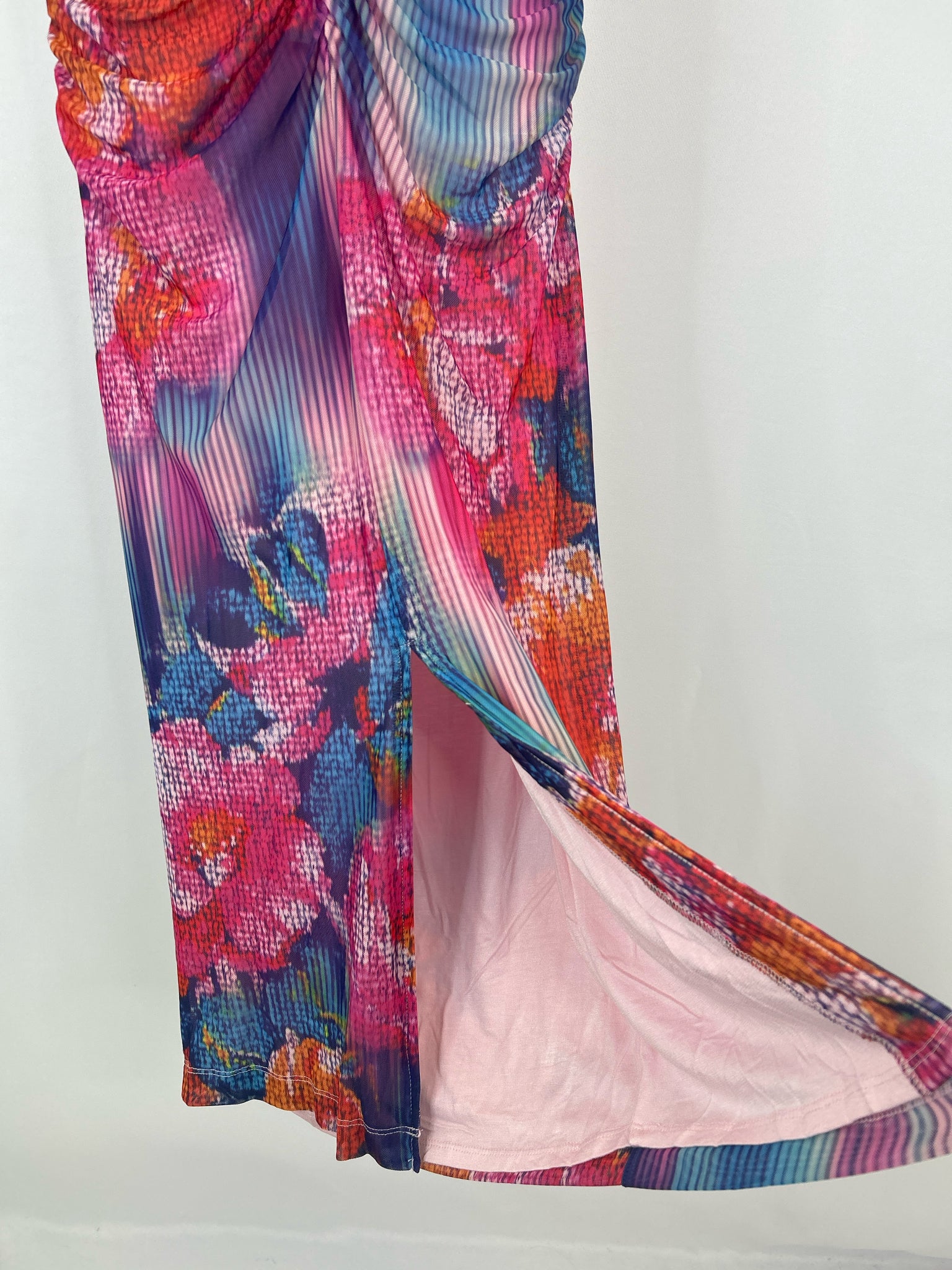 ANTHROPOLOGIE Size S Pink Print Women Dress NWT