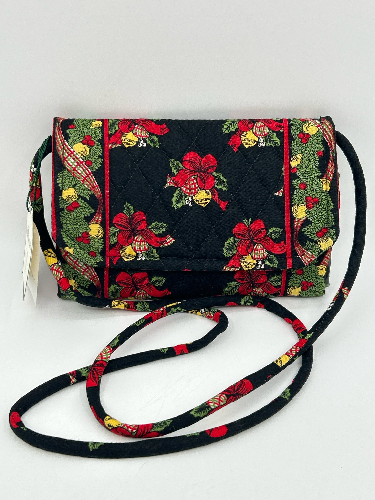 VERA BRADLEY Black Print Women Wallet