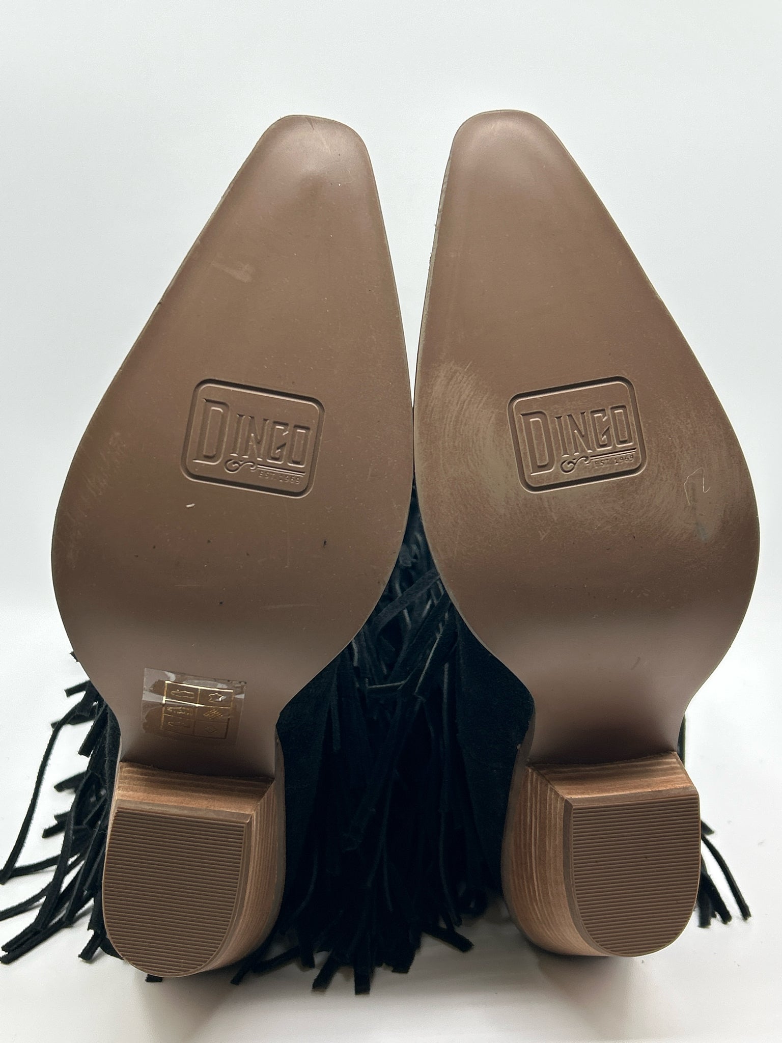 DINGO Size 8.5M Black Women Boots