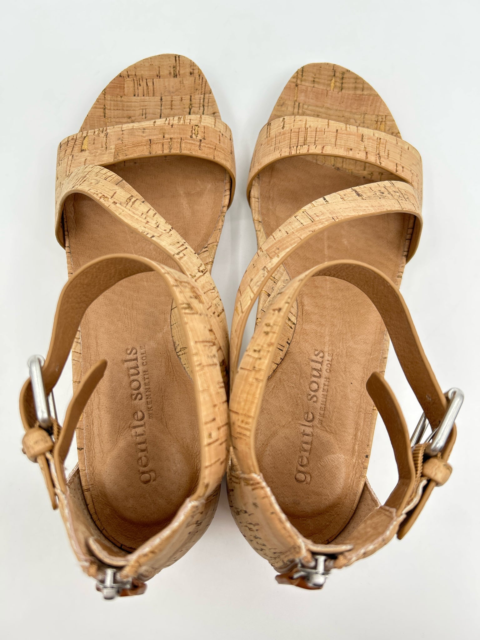 GENTLE SOULS NWOB Size 10M Cork Women Sandal
