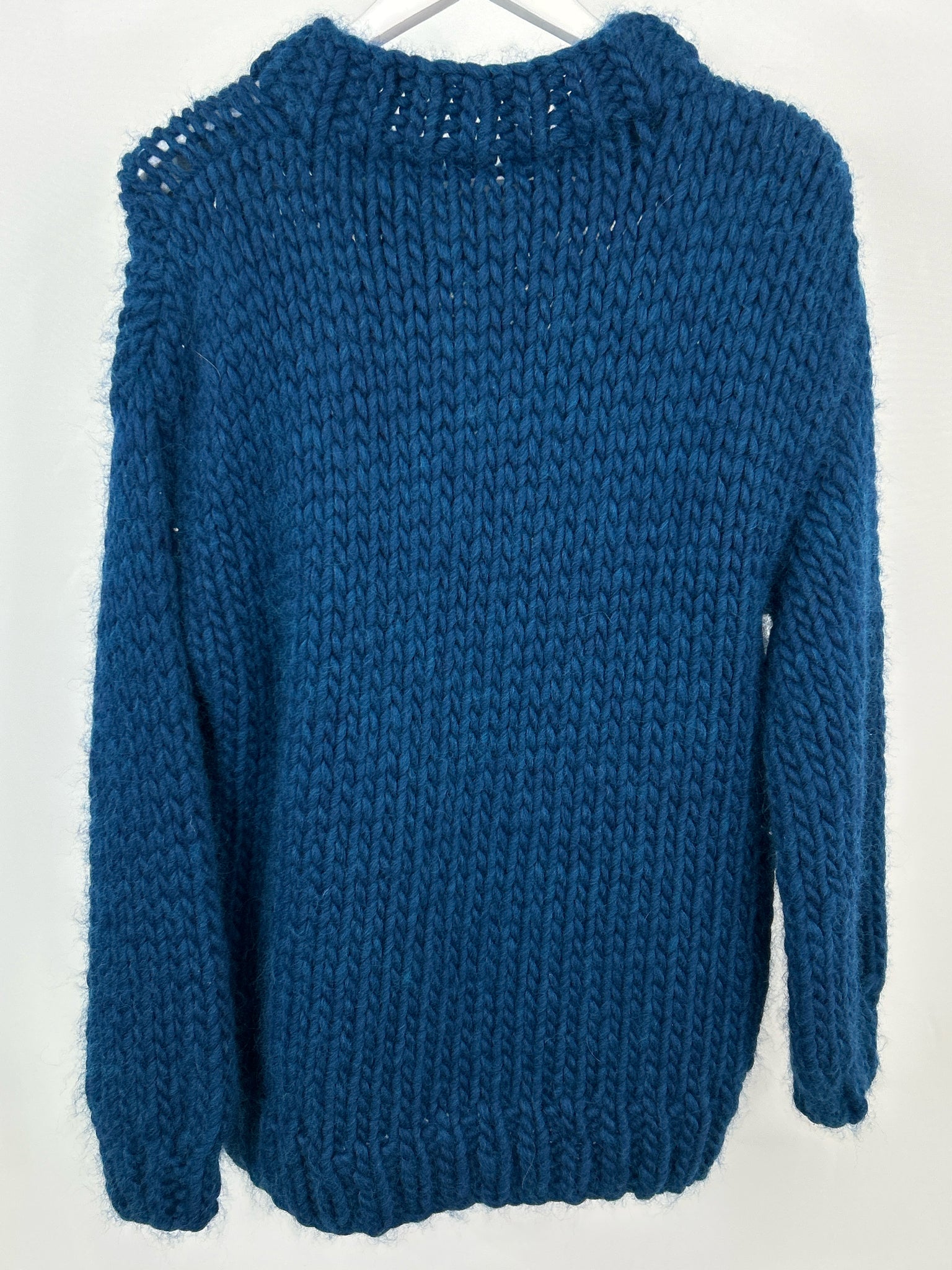 EVA HURDZANOVA Size M/L Dark Teal Women Sweater