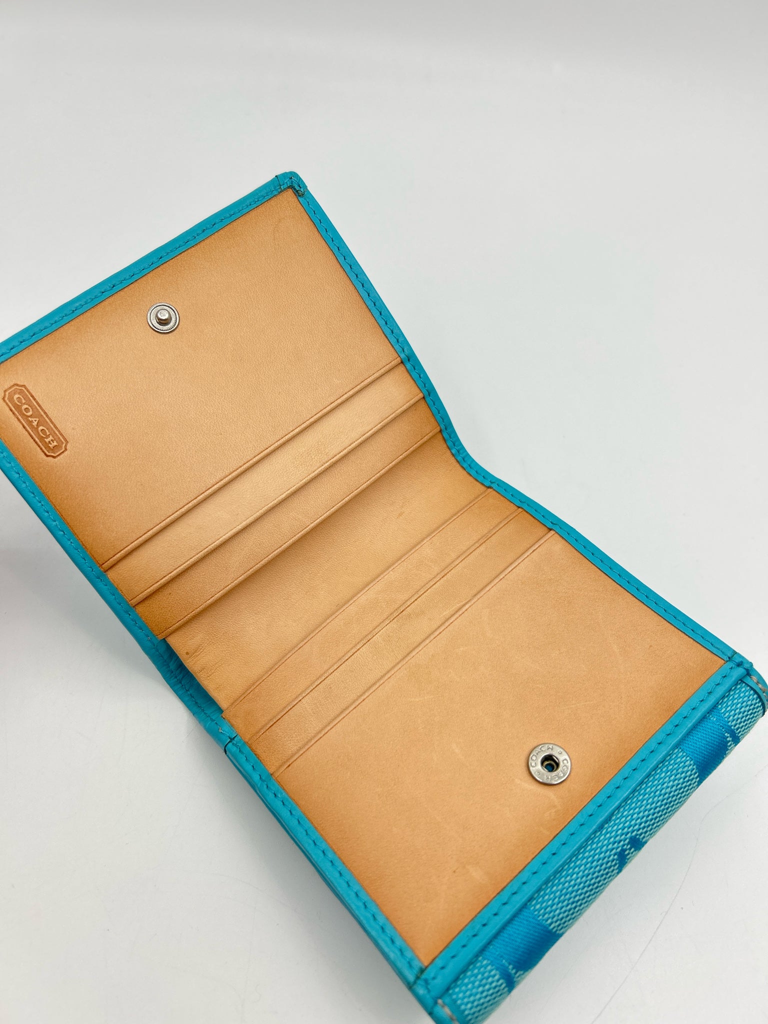 Coach Blue Print Women Wallet