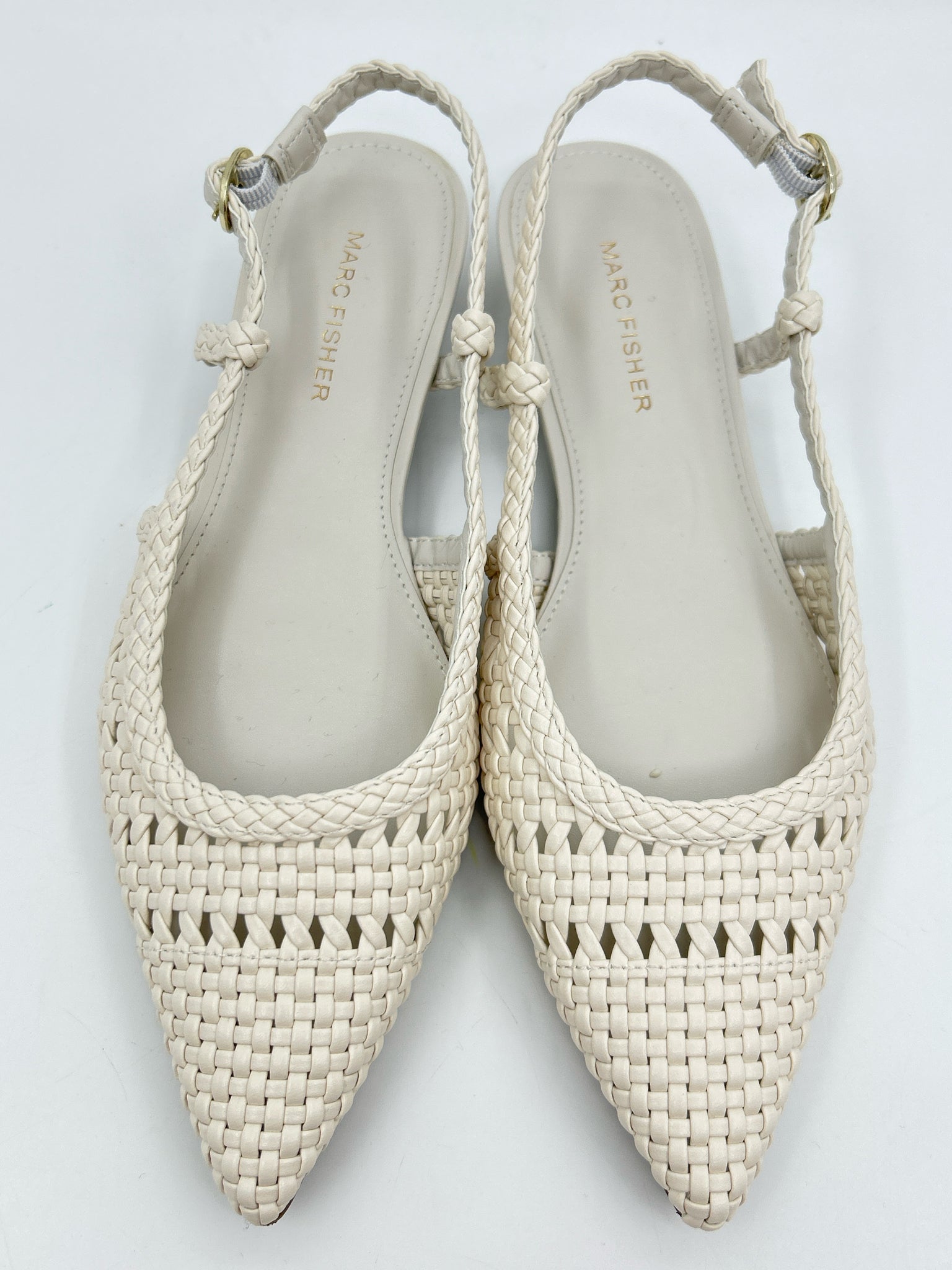 MARC FISHER Size 7M Ivory Women Flats