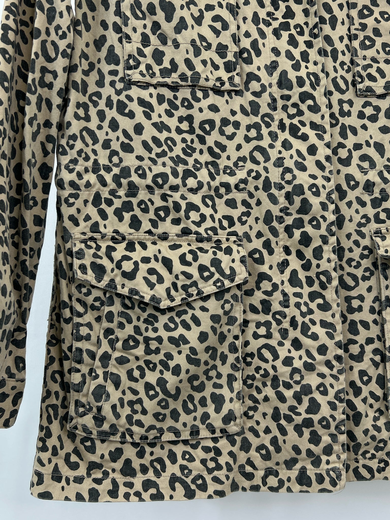 ANDEW Size S/M Black & Beige Women Jacket