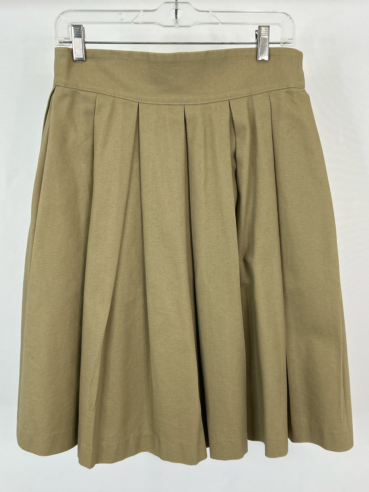 ANN MASHBURN Size M KHAKI Women Skirt