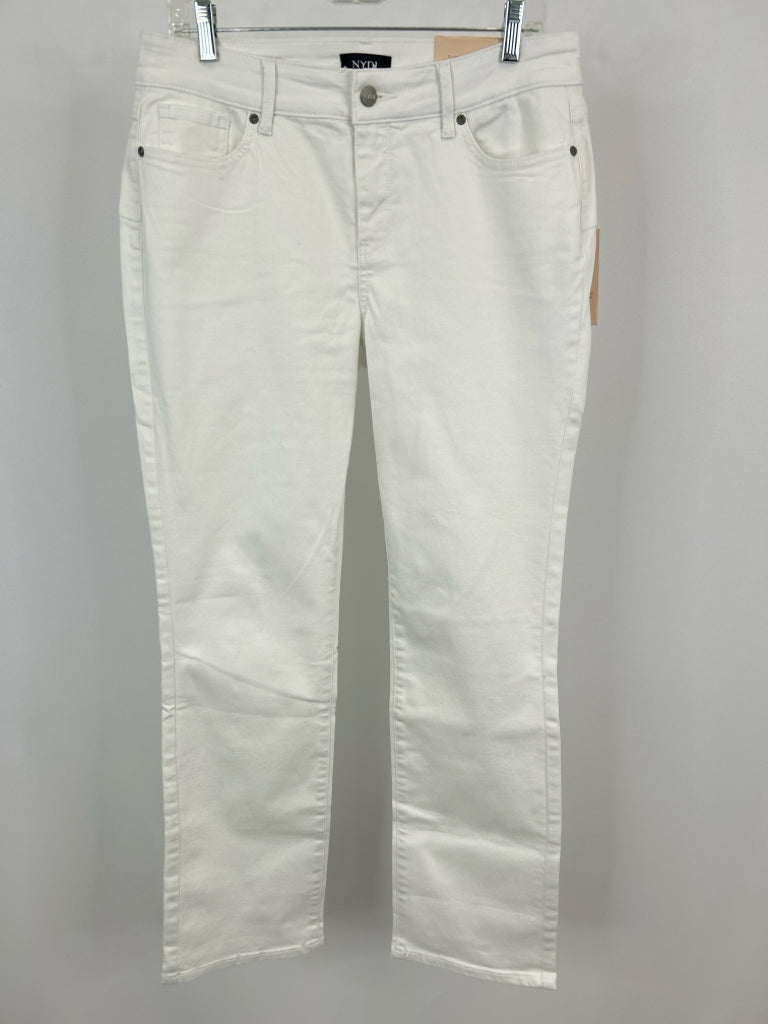 NYDJ Size 10 white denim Women's jeans