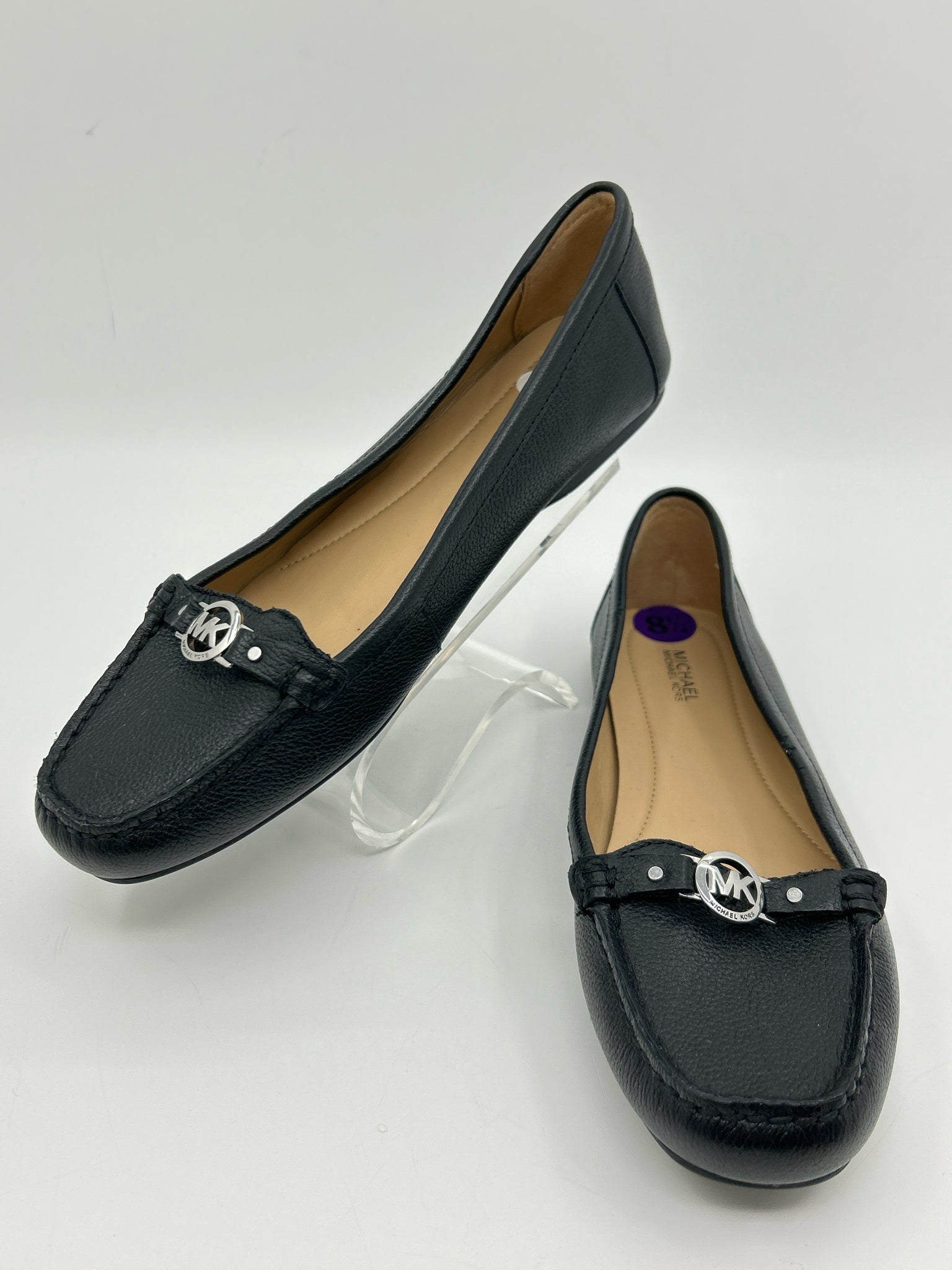 MICHAEL MICHAEL KORS Size 8.5M Black Women Flats