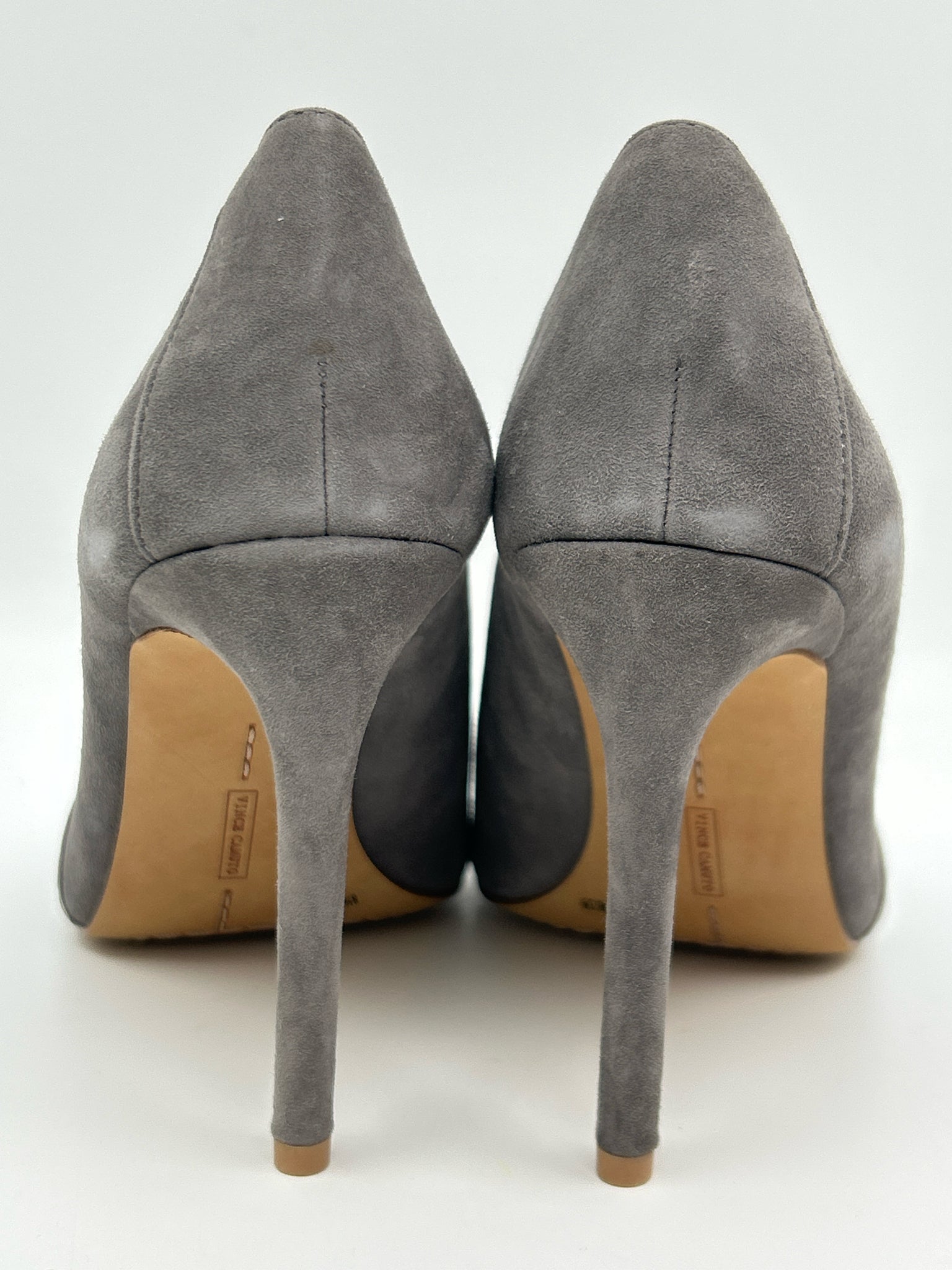 VINCE CAMUTO Size 8.5M Grey Women Pumps