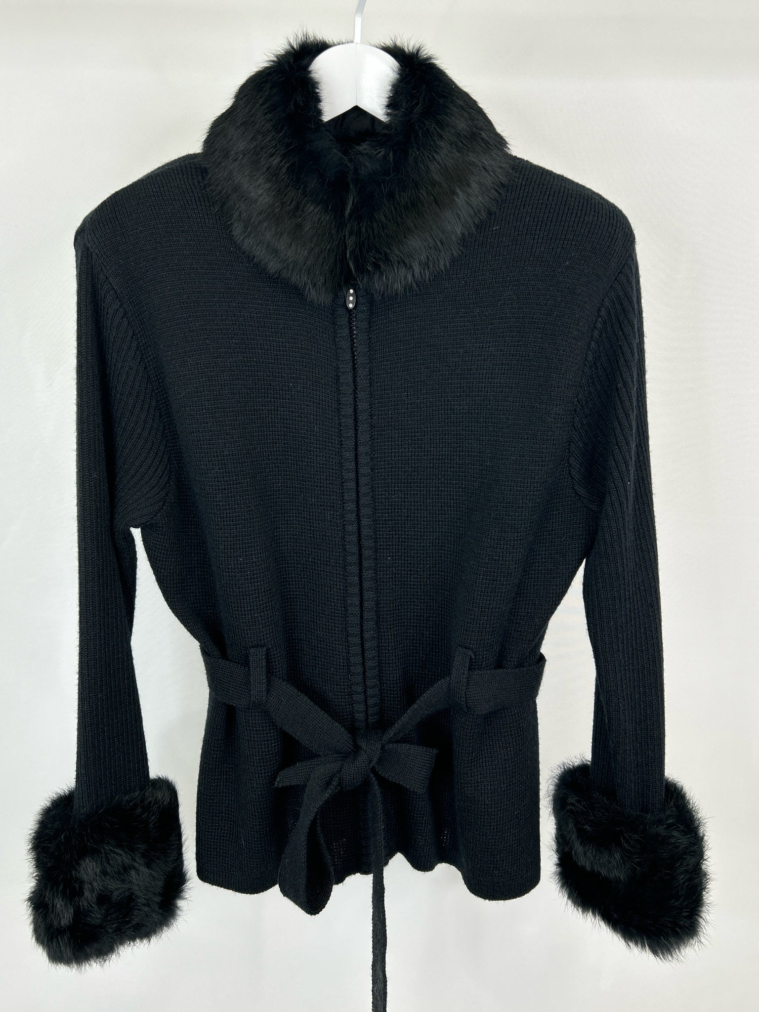 ROCHELLE CALIFORNIA Size M Black Women Jacket