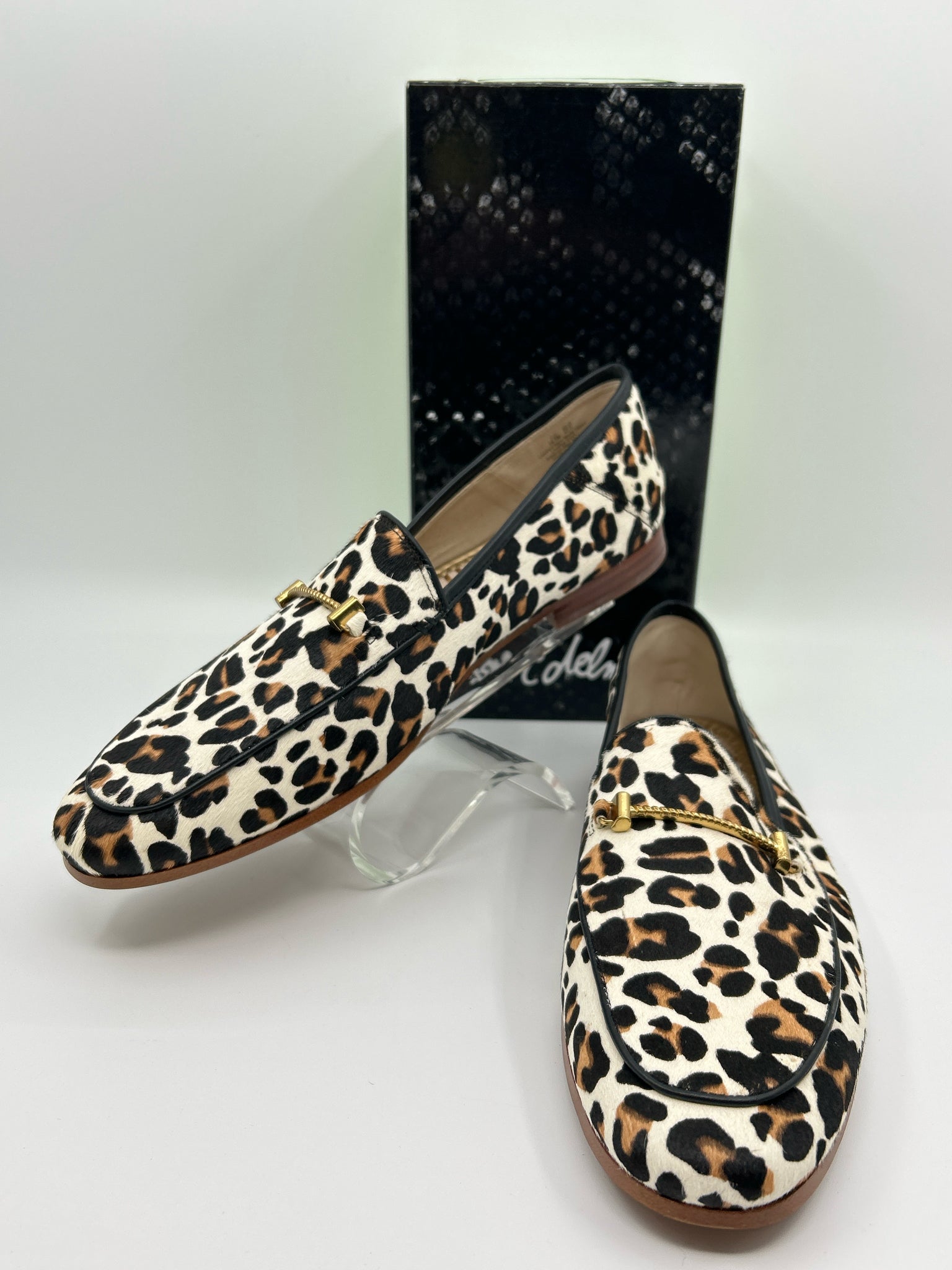 SAM EDELMAN Size 10.5 Animal Print Women Loafer