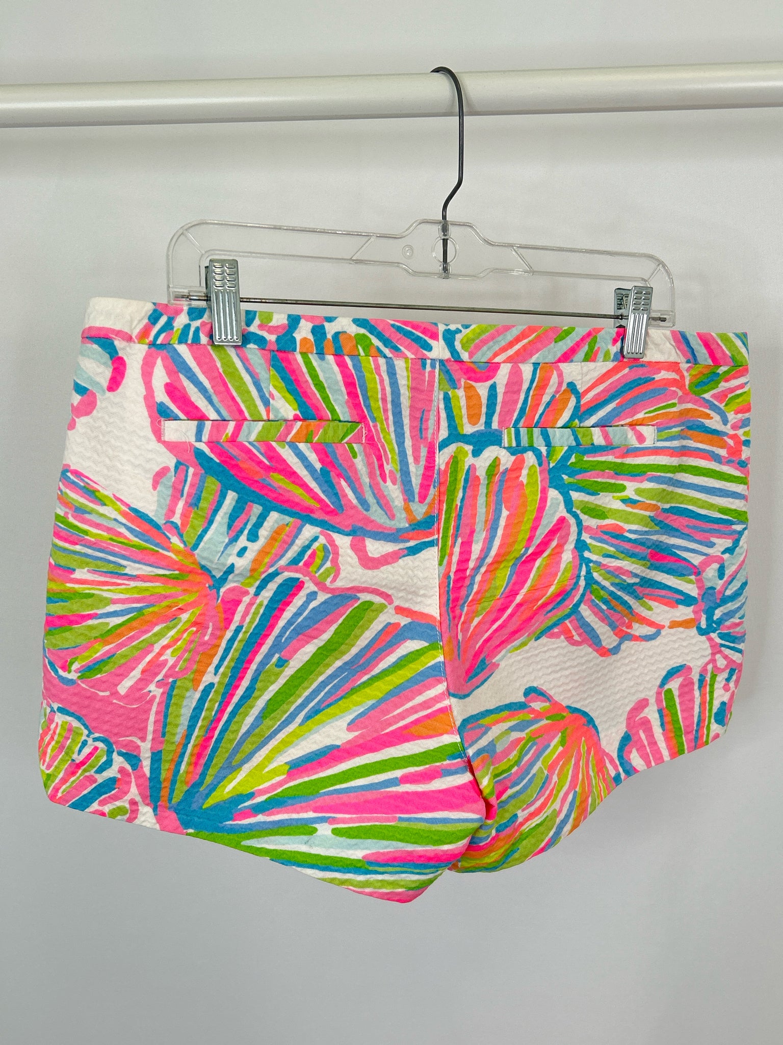 LILLY PULITZER Size 10 Pink and green Women Shorts