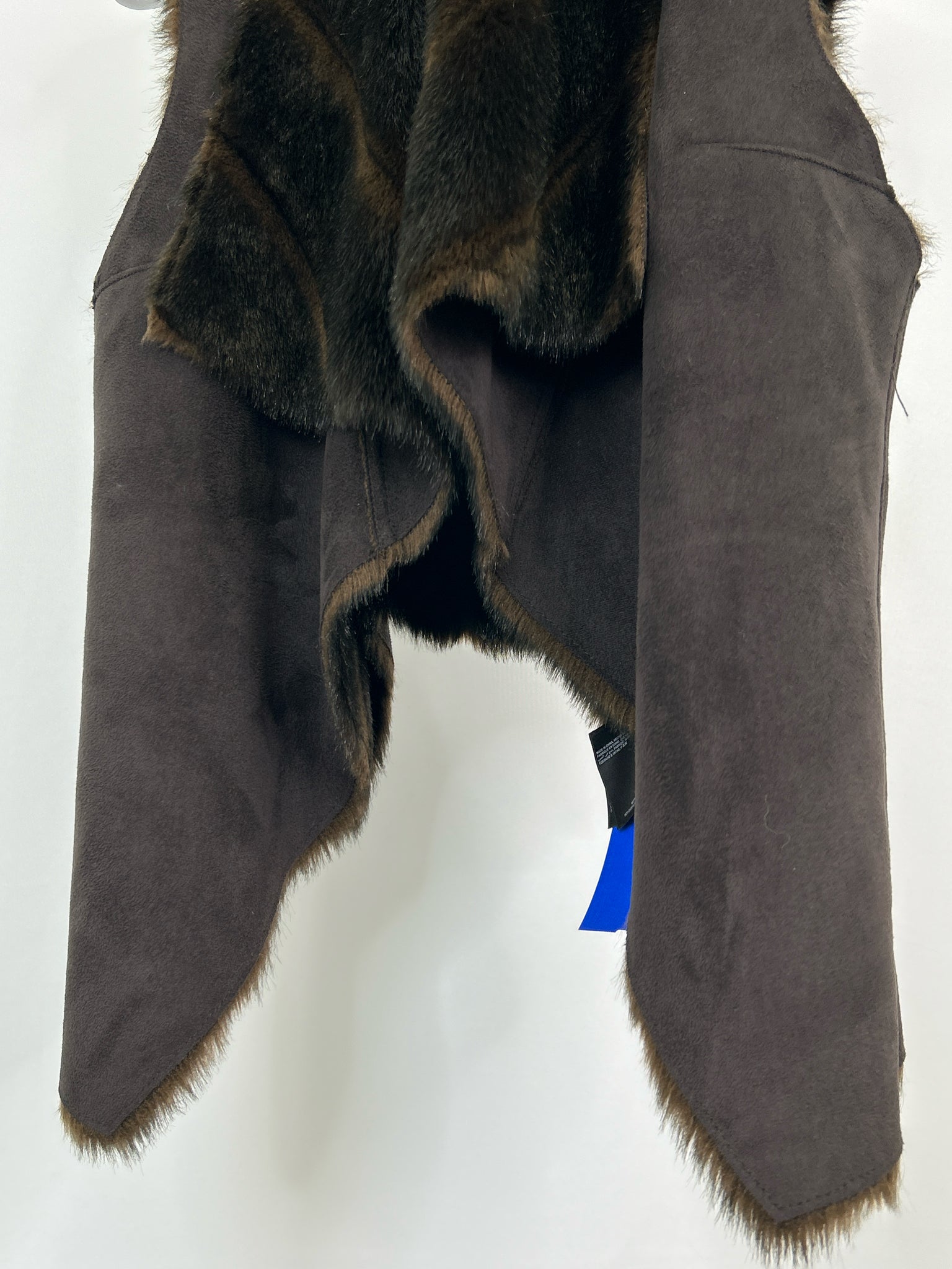 NO BRAND Size One Size DARK BROWN Women Vest