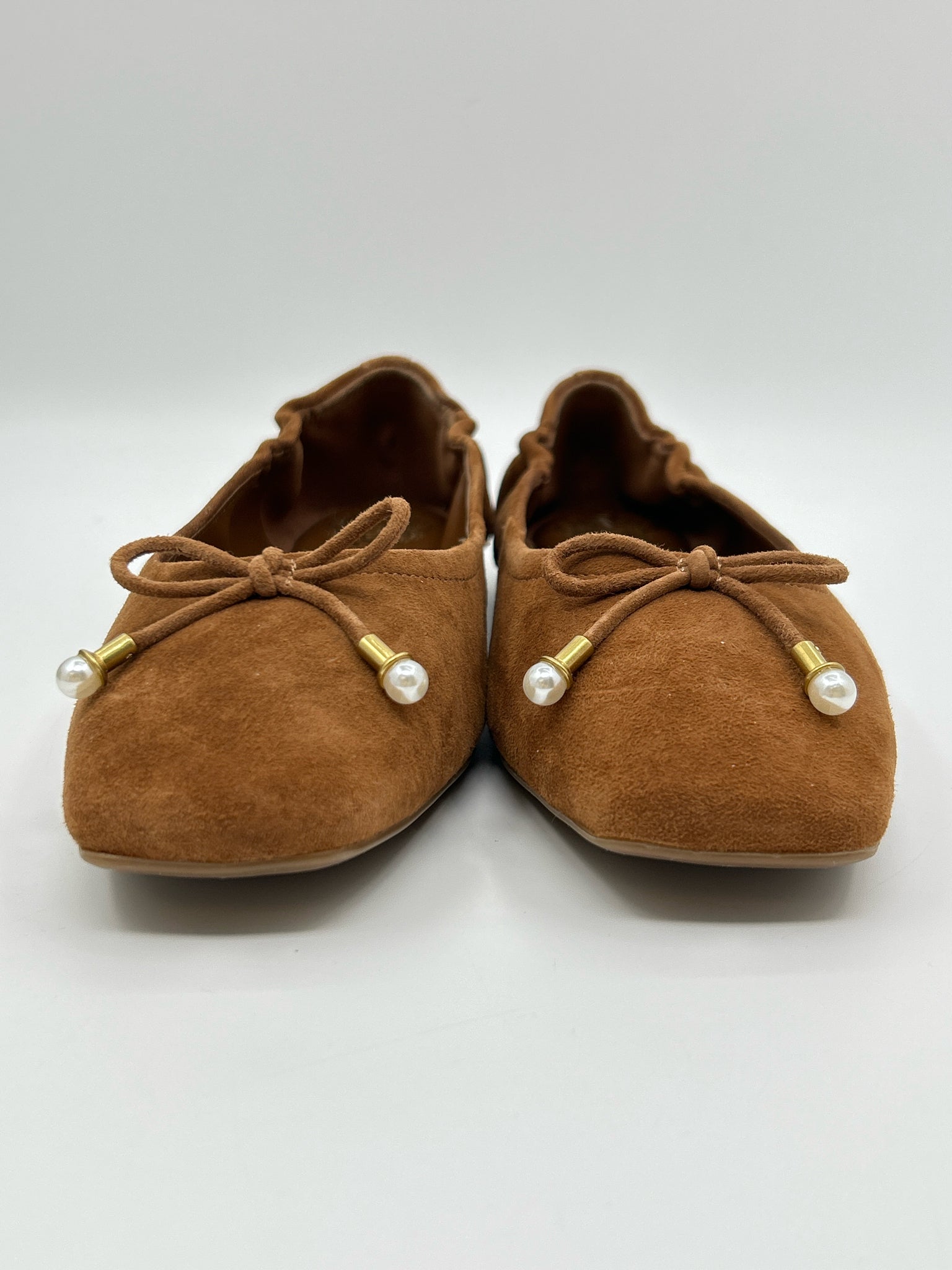 VINCE CAMUTO Size 9.5M Brown Women Flats
