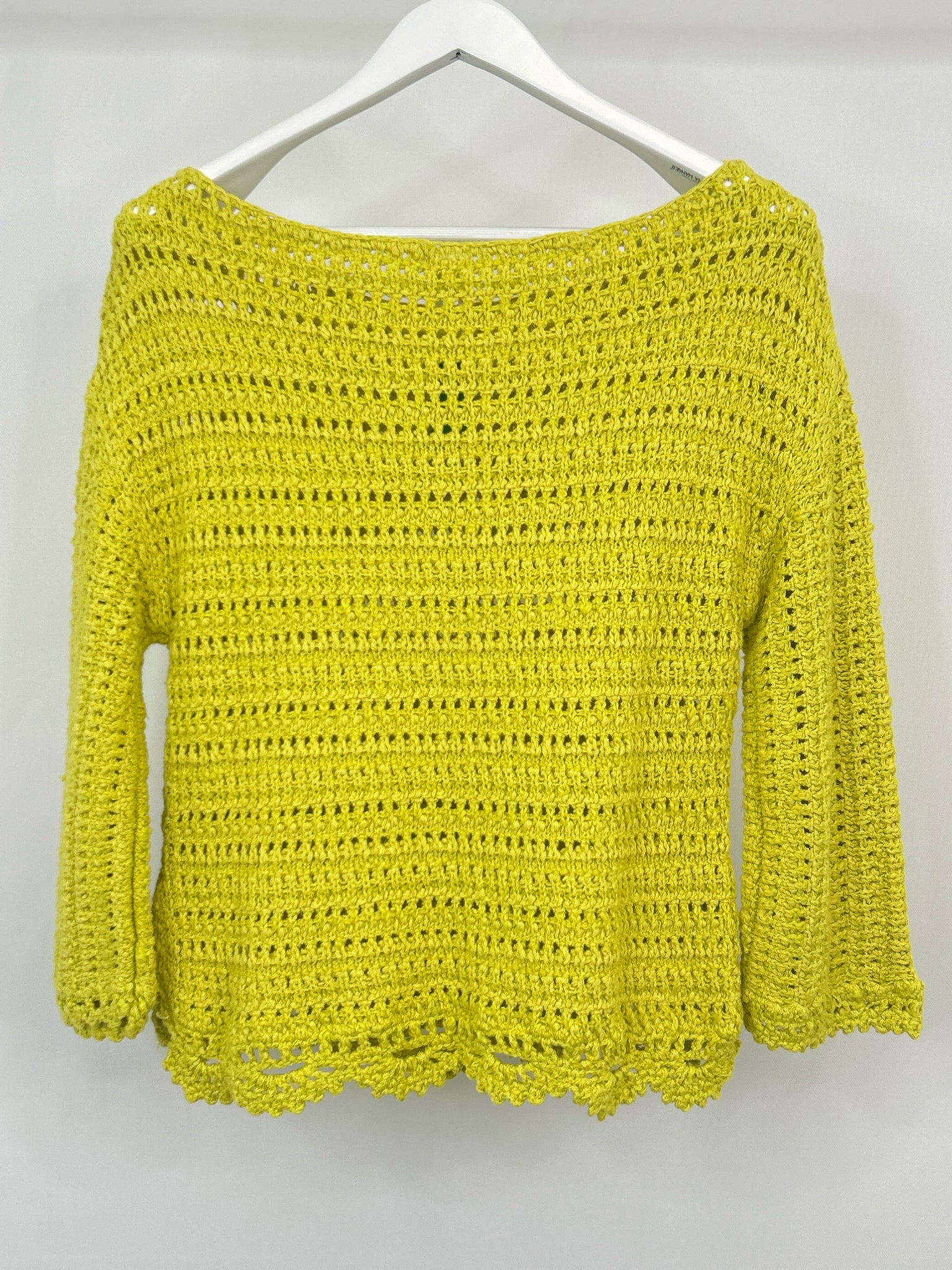 ANTHROPOLOGIE Size XXS Chartreuse Women Sweater