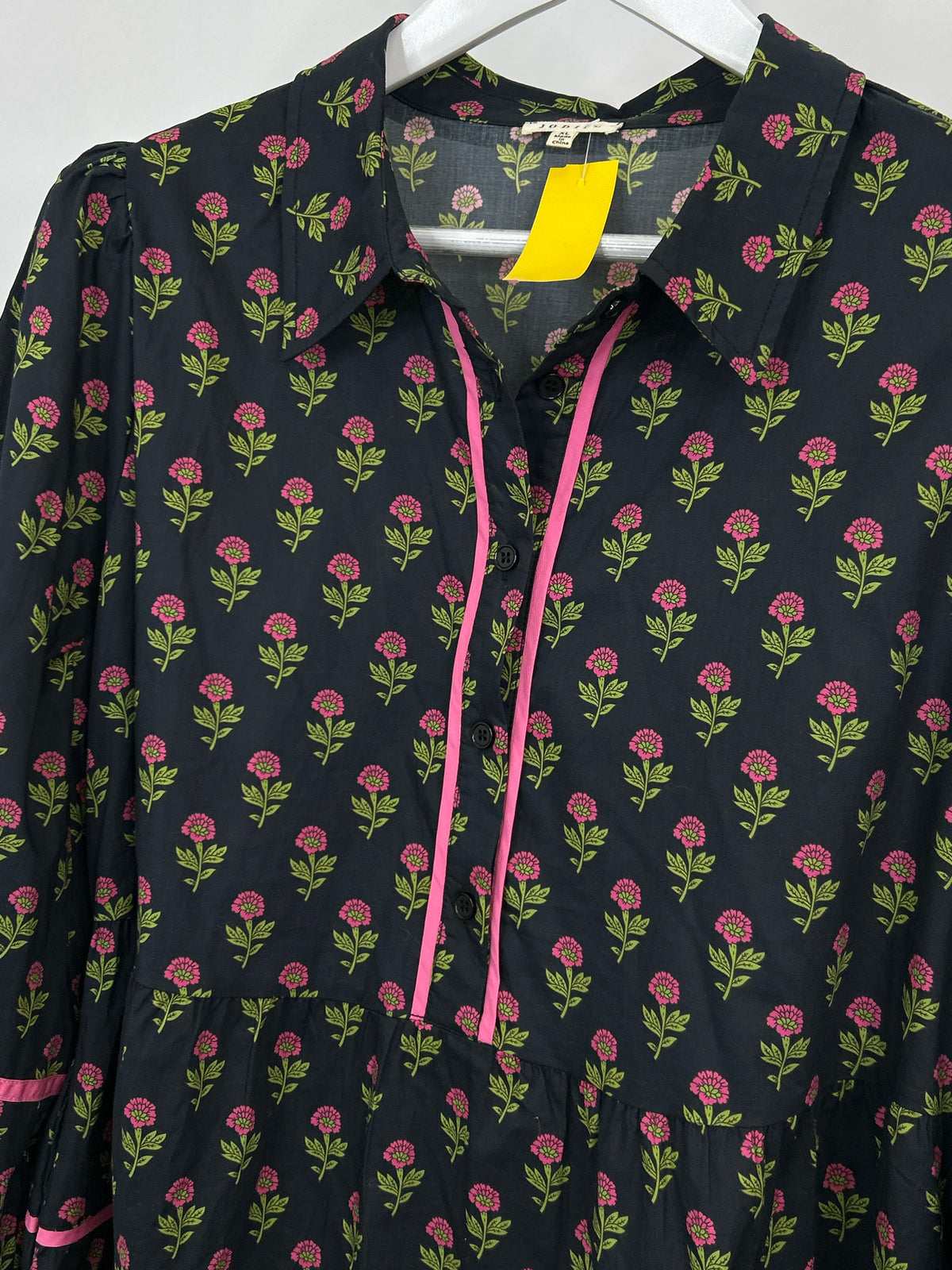 JODIFL Size XL NAVY FLORAL Women Dress