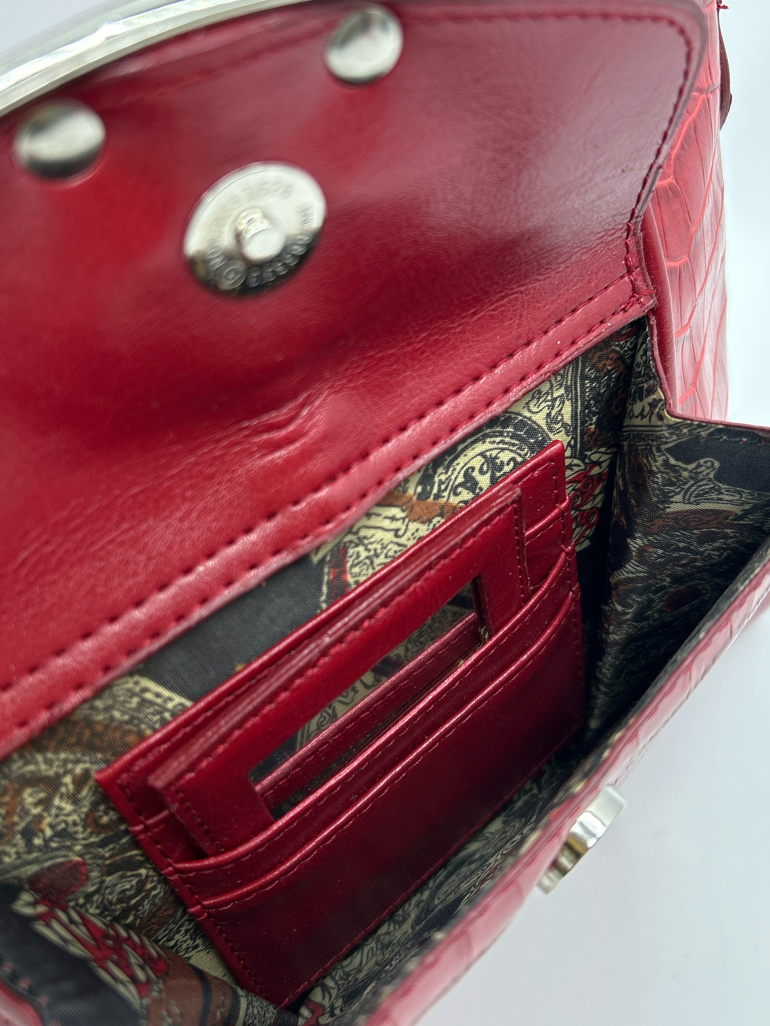 MC Red Women Purse + Wallet