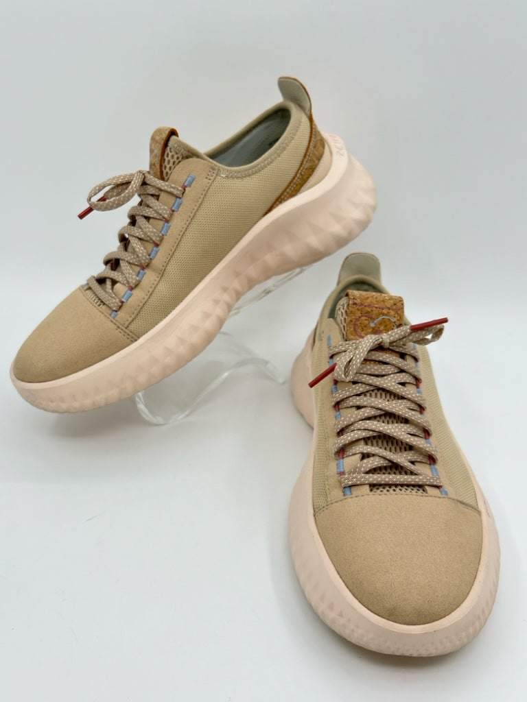 COLE HAAN Size 6.5B BEIGE AND PINK Women's Sneakers
