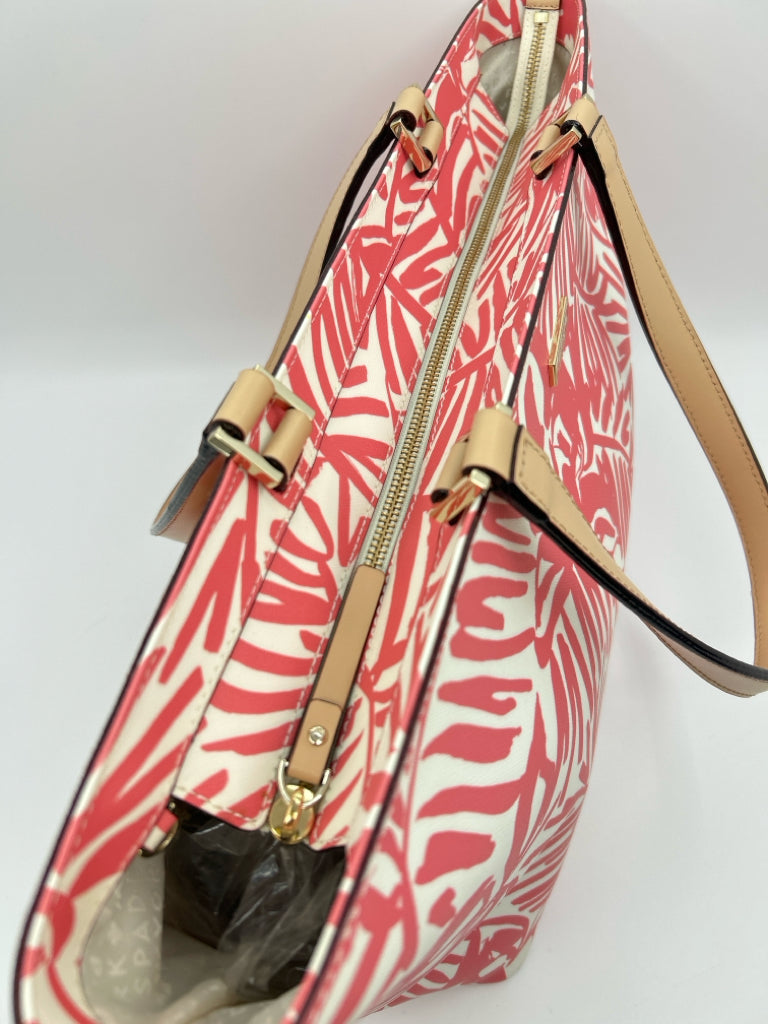 KATE SPADE PINK AND WHITE Women's Tote